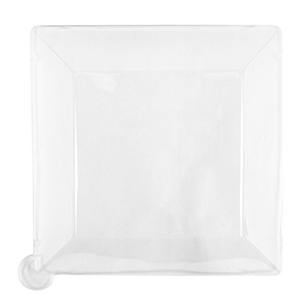 Garcia De Pou TAPAS PARA CÓDIGO 213.71 'BIONIC' 16x16x4 CM TRANSPARENTE PET (400 UNID.)