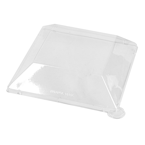 Garcia de pou TAPAS PARA CÓDIGO 213.71 'BIONIC' 16x16x4 CM TRANSPARENTE PET (400 UNID.)