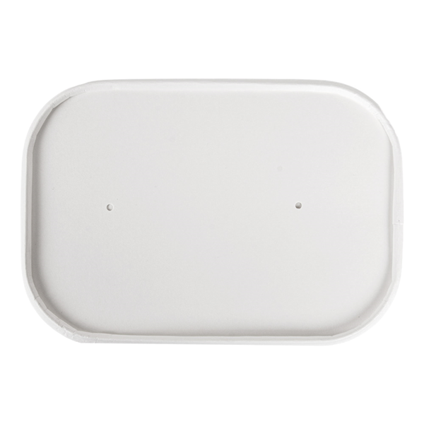 Garcia De Pou TAPAS PARA CONTENEDORES 266.26/27/28 320 + 30 PE G/M2 17 3x12 3x2 CM BLANCO KRAFT (300 UNID.)