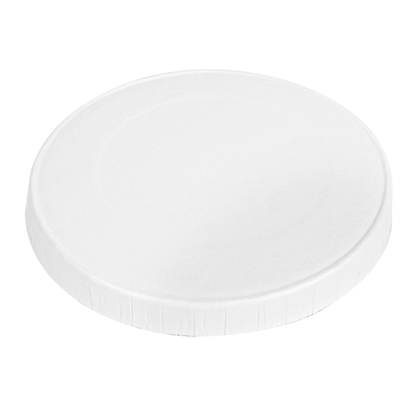 Garcia de pou TAPAS PARA PEQUEÑAS TARRINAS 230 + 18 PE G/M2 Ø6 2 CM BLANCO CARTONCILLO (1000 UNID.)
