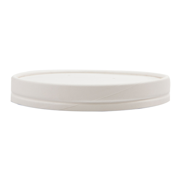 Garcia De Pou TAPAS PARA TARRINAS 228.33 510 ML 560 G/M2 + PE Ø11 5 CM BLANCO CARTÓN (500 UNID.)
