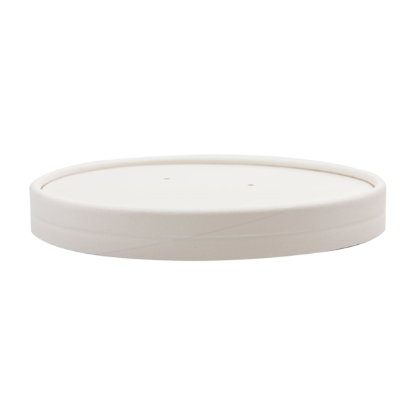 Garcia De Pou TAPAS PARA TARRINAS 228.34 780 ML - 26 Oz 560 G/M2 + PE Ø15 CM BLANCO CARTÓN (250 UNID.)