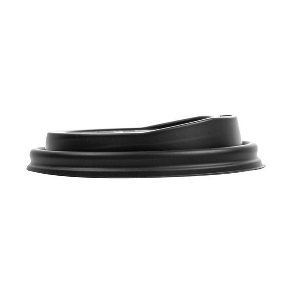 Garcia De Pou TAPAS PARA VASOS 240 ML 'BIODEGRADABLE' NEGRO CPLA (1000 UNID.)