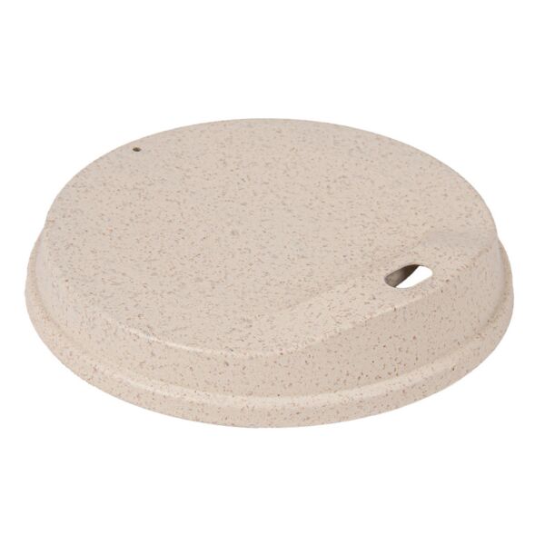 Garcia de pou TAPAS PARA VASOS 267.73 NATURAL RICE HUSK BIOCOMPOSITE (650 UNID.)