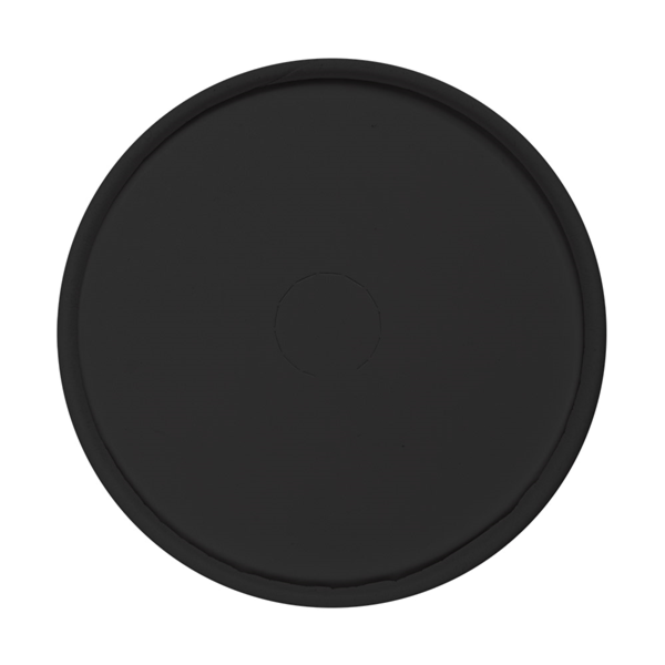 Garcia De Pou TAPAS PARA VASOS 280 G/M2 + PE Ø 9 CM NEGRO CARTONCILLO (1000 UNID.)