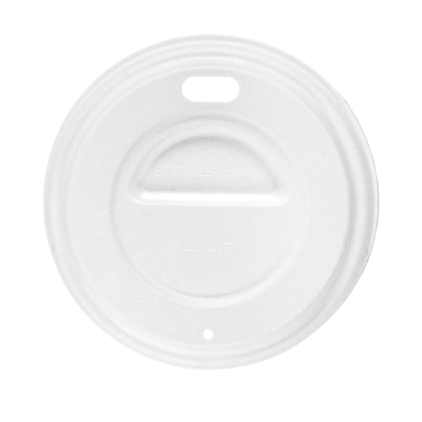 Garcia De Pou TAPAS PARA VASOS CAFÉ 120 ML 'BIONIC' Ø 6 2 CM BLANCO BAGAZO (2000 UNID.)