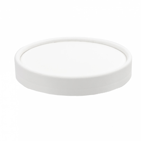 Garcia de pou TAPAS TARRINAS HELADOS 150 ML 280 + 18 PE G/M2 Ø8 5 CM BLANCO CARTONCILLO (1000 UNID.)