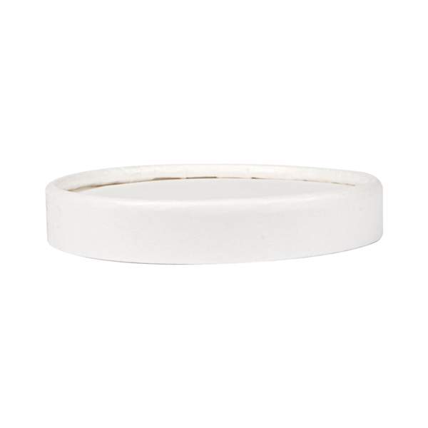 Garcia De Pou TAPAS TARRINAS HELADOS 180 ML 280 + 18 PE G/M2 Ø8 7 CM BLANCO CARTONCILLO (1000 UNID.)