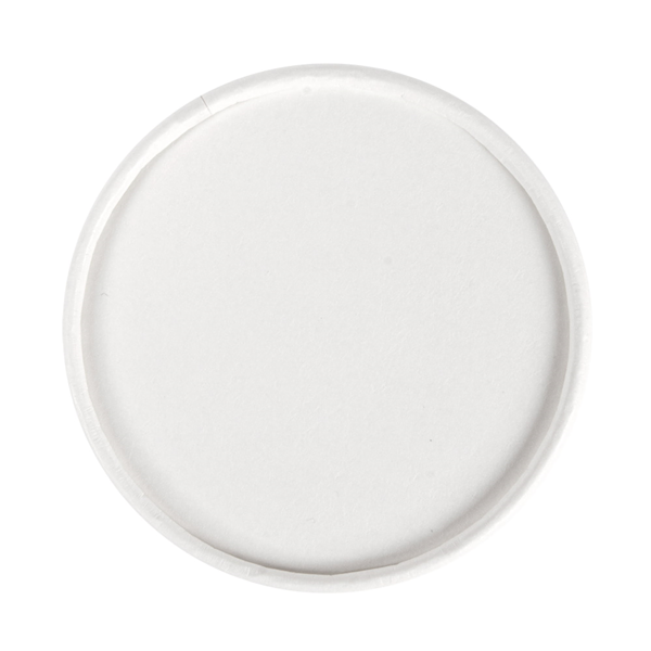 Garcia De Pou TAPAS TARRINAS HELADOS 180 ML 280 + 18 PE G/M2 Ø8 7 CM BLANCO CARTONCILLO (1000 UNID.)