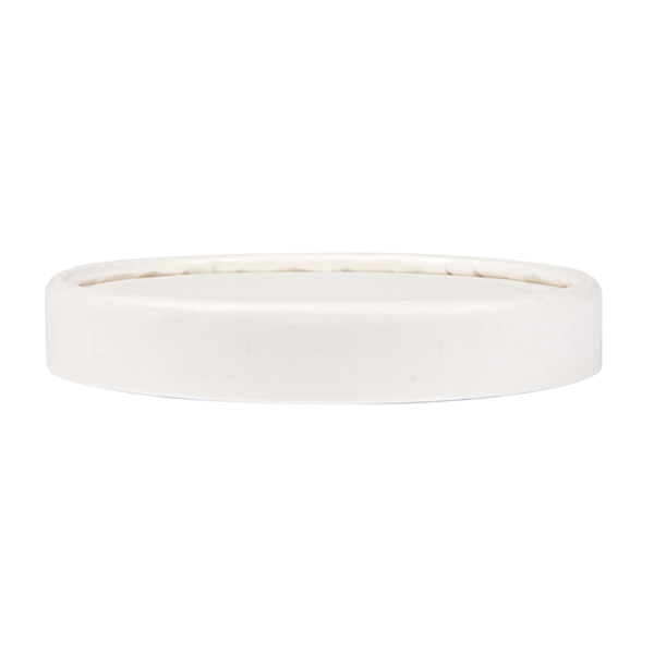 Garcia De Pou TAPAS TARRINAS HELADOS 240 ML 280 + 18 PE G/M2 Ø9 4 CM BLANCO CARTONCILLO (1000 UNID.)