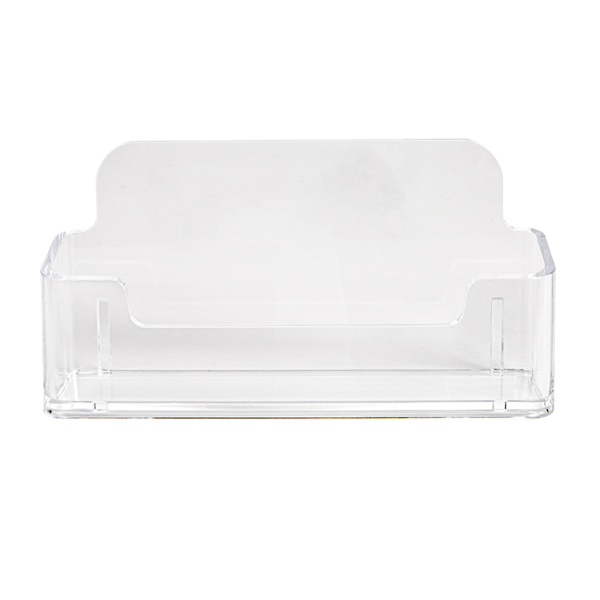 Garcia De Pou TARJETERO DE SOBREMESA 9 5x2 3x4 8 CM TRANSPARENTE PS (2 UNID.)