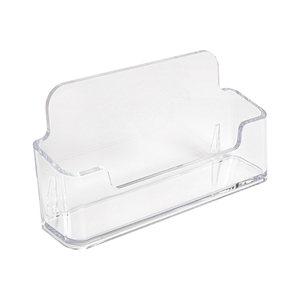 Garcia de pou TARJETERO DE SOBREMESA 9 5x2 3x4 8 CM TRANSPARENTE PS (2 UNID.)