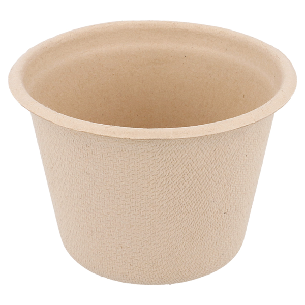 Garcia de pou TARRINAS 'BIONIC' 140 ML Ø 7 7x5 3 CM NATURAL BAGAZO (1000 UNID.)