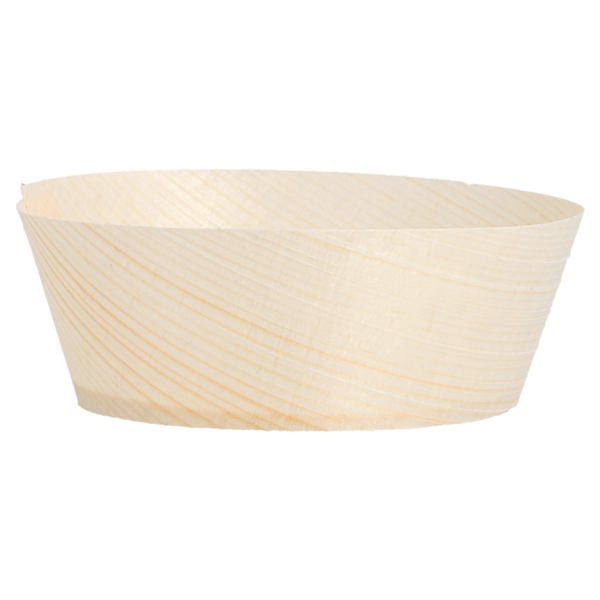Garcia De Pou TARRINAS DE HOJUELA DE ÁLAMO Ø 7x2 5 CM NATURAL MADERA (100 UNID.)