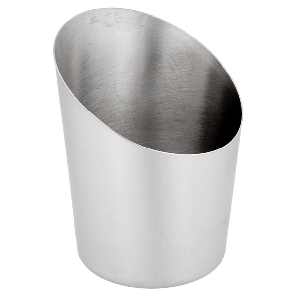 Garcia De Pou TARRINAS FRITAS TRUNCADAS LISAS 'ARTINOX' Ø 8 5x8 5 CM PLATEADO INOX (12 UNID.)