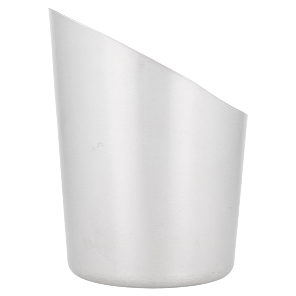 Garcia De Pou TARRINAS FRITAS TRUNCADAS LISAS 'ARTINOX' Ø 8 5x8 5 CM PLATEADO INOX (12 UNID.)