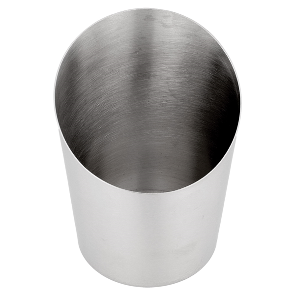 Garcia De Pou TARRINAS FRITAS TRUNCADAS LISAS 'ARTINOX' Ø 8 5x8 5 CM PLATEADO INOX (12 UNID.)