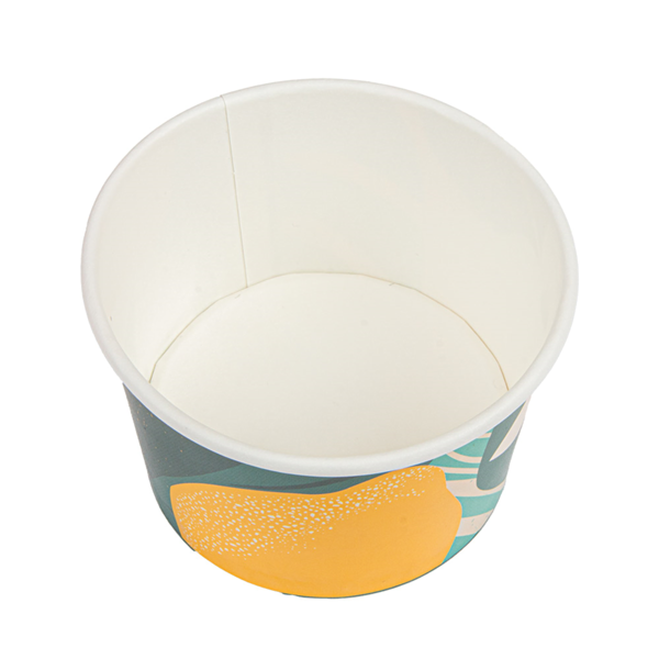 Garcia De Pou TARRINAS HELADOS 'AMALFI' 120 ML 210 + 18 PE G/M2 Ø7 7x4 7 CM BLANCO CARTONCILLO (2000 UNID.)