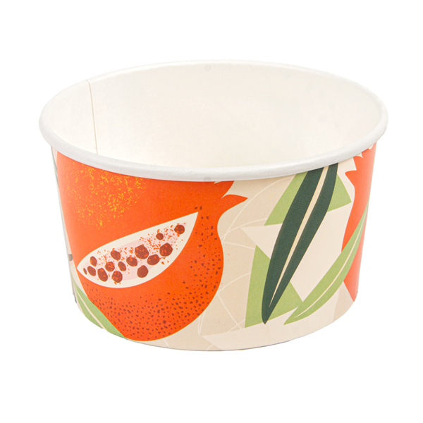 Garcia de pou TARRINAS HELADOS 'AMALFI' 150 ML 250 + 18 PE G/M2 Ø8 5x4 5 CM BLANCO CARTONCILLO (2000 UNID.)