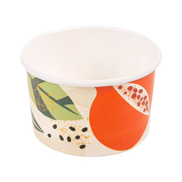 Garcia de pou TARRINAS HELADOS 'AMALFI' 70 ML 210 + 18 PE G/M2 Ø6 5x3 9 CM BLANCO CARTONCILLO (2000 UNID.)