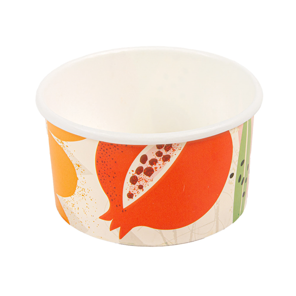Garcia de pou TARRINAS HELADOS 'AMALFI' 90 ML 210 + 18 PE G/M2 Ø7 2x4 CM BLANCO CARTONCILLO (2000 UNID.)
