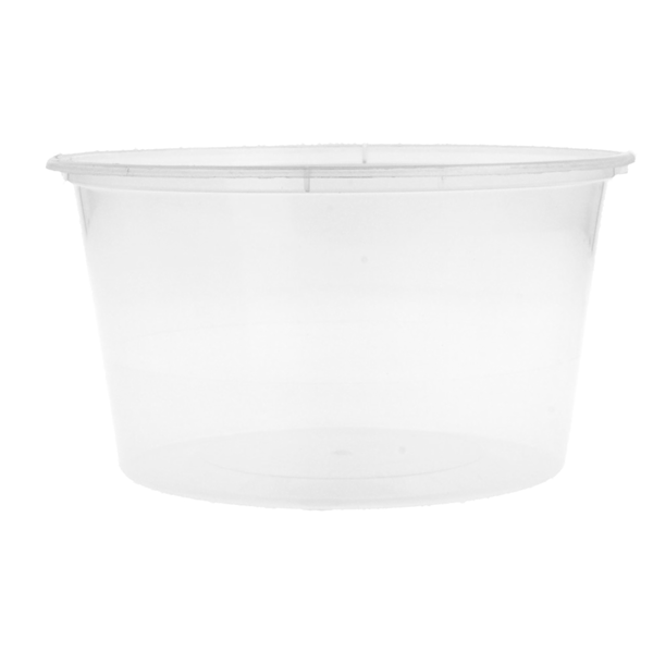 Garcia De Pou TARRINAS INYECTADAS MICROONDABLES 475 ML Ø 11 5x6 5 CM TRANSPARENTE PP (500 UNID.)