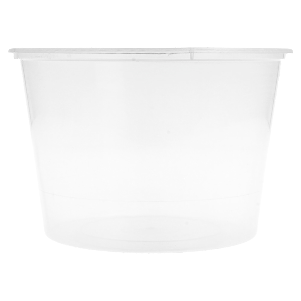 Garcia De Pou TARRINAS INYECTADAS MICROONDABLES 525 ML Ø 11 5x8 CM TRANSPARENTE PP (500 UNID.)