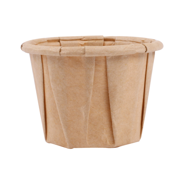 Garcia De Pou TARRINAS PAPEL PLISADO 22 ML (0 7 Oz) 80 G/M2 Ø3 8/2 6x2 8 CM NATURAL PERG. ANTIGRASAS (250 UNID.)