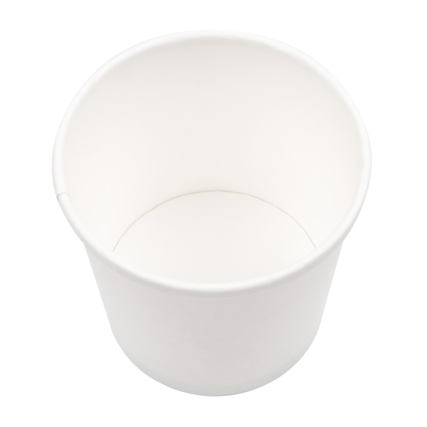 Garcia De Pou TARRINAS + TAPAS 360 ML - 12 Oz 300 + 18 PE G/M2 Ø9/7 2x8 4 CM BLANCO CARTÓN (250 UNID.)