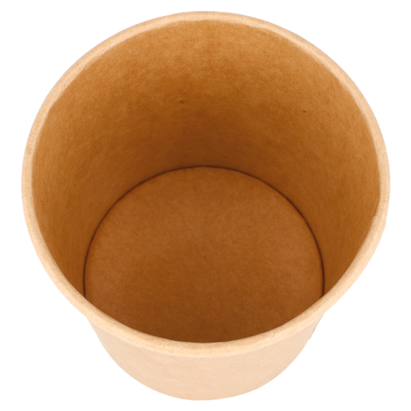 Garcia De Pou TARRINAS + TAPAS 480 ML - 16 Oz 320 + 18 PE G/M2 Ø 9 8/7 5x10 CM NATURAL KRAFT (250 UNID.)