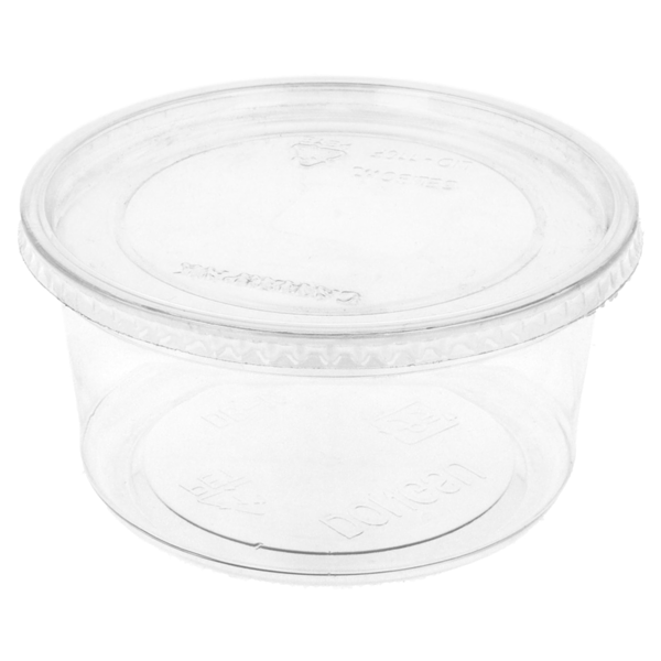 Garcia De Pou TARRINAS + TAPAS 500 ML Ø11 7x7 5 CM TRANSPARENTE PET (250 UNID.)