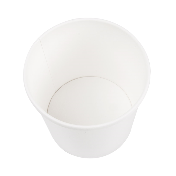 Garcia De Pou TARRINAS + TAPAS 780 ML - 26 Oz 330 + 18 PE G/M2 Ø11 7/9 2x11 CM BLANCO CARTÓN (250 UNID.)
