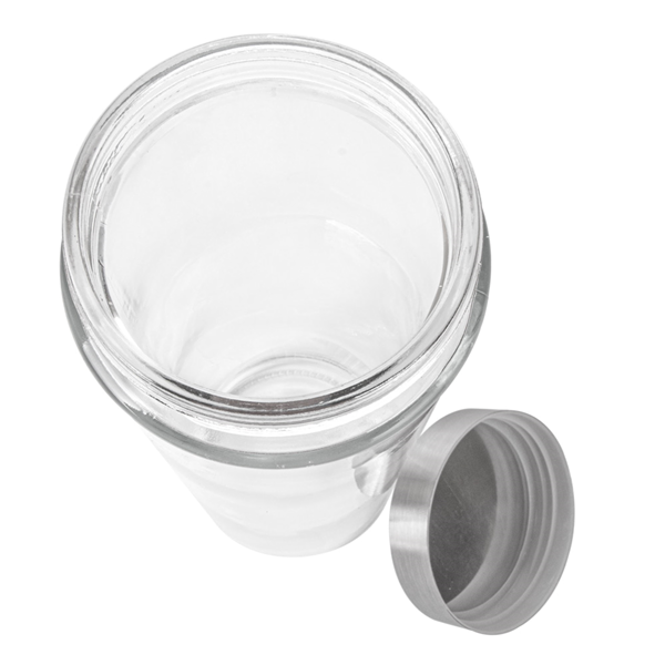 Garcia De Pou TARRO ALMACENAR CILÍNDRICO 1900 ML Ø10x31 CM TRANSPARENTE CRISTAL (12 UNID.)