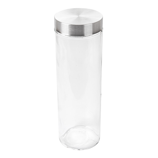 Garcia de pou TARRO ALMACENAR CILÍNDRICO 1900 ML Ø10x31 CM TRANSPARENTE CRISTAL (12 UNID.)