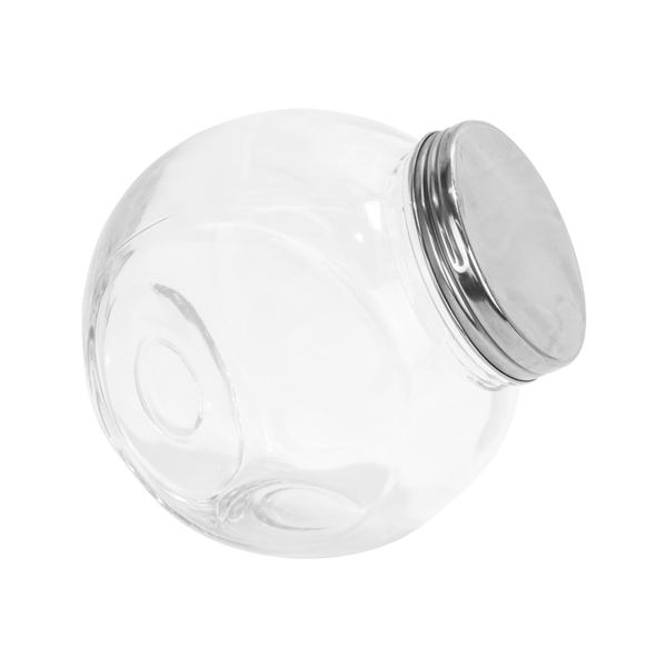 Garcia de pou TARRO ALMACENAR INCLINADO 'WAKI GLASS' 4430 ML 22 5x15x22 5 CM TRANSPARENTE CRISTAL (6 UNID.)