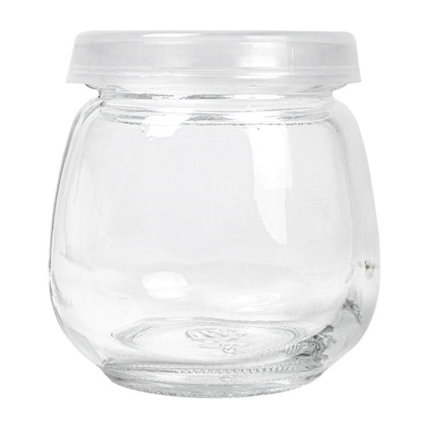 Garcia De Pou TARRO CON TAPA 'WAKI GLASS' 120 ML Ø 6 5x6 6 CM TRANSPARENTE CRISTAL (96 UNID.)