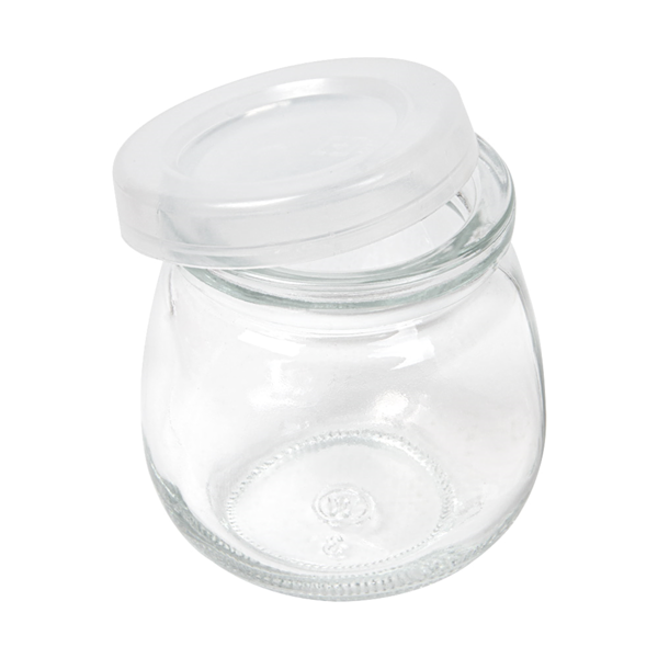 Garcia De Pou TARRO CON TAPA 'WAKI GLASS' 120 ML Ø 6 5x6 6 CM TRANSPARENTE CRISTAL (96 UNID.)