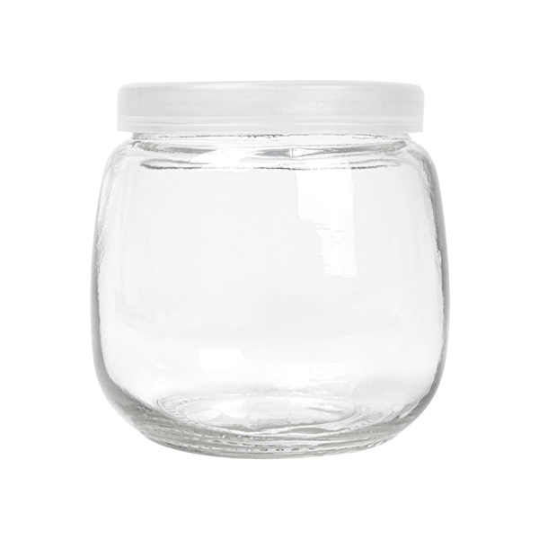 Garcia De Pou TARRO CON TAPA 'WAKI GLASS' 200 ML Ø 7 3x7 3 CM TRANSPARENTE CRISTAL (72 UNID.)