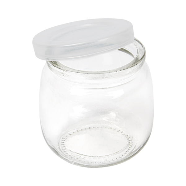 Garcia De Pou TARRO CON TAPA 'WAKI GLASS' 200 ML Ø 7 3x7 3 CM TRANSPARENTE CRISTAL (72 UNID.)