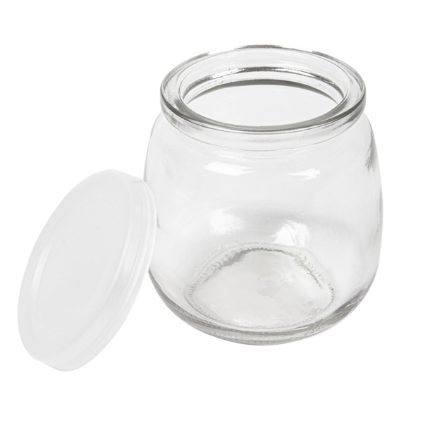 Garcia De Pou TARRO CON TAPA 'WAKI GLASS' 300 ML Ø 8 4x8 7 CM TRANSPARENTE CRISTAL (48 UNID.)