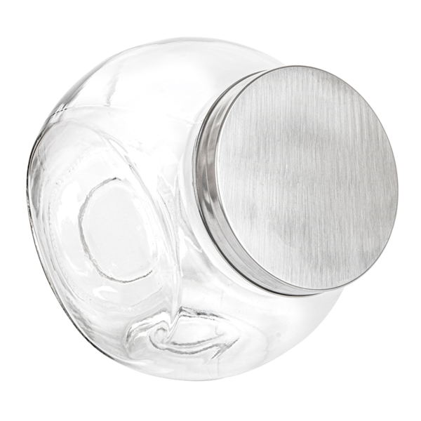 Garcia De Pou TARRO PARA ALMACENAR ESFÉRICO 'WAKI GLASS' 3 L 19 5x13 5x19 5 CM TRANSPARENTE CRISTAL (6 UNID.)
