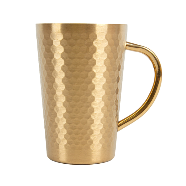 Garcia De Pou TAZAS 'ARTINOX' 350 ML Ø 8 2x12 CM DORADO INOX (6 UNID.)