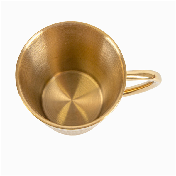Garcia De Pou TAZAS 'ARTINOX' 350 ML Ø 8 2x12 CM DORADO INOX (6 UNID.)
