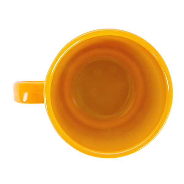Garcia De Pou TAZAS CAFÉ 240 ML Ø 8x9 CM AMARILLO MELAMINA (12 UNID.)