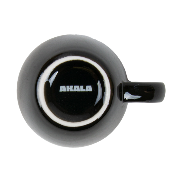 Garcia De Pou TAZAS CAFÉ 'AKALA' 100 ML Ø8/6 6x5 8 CM NEGRO/BLANCO PORCELANA (6 UNID.)