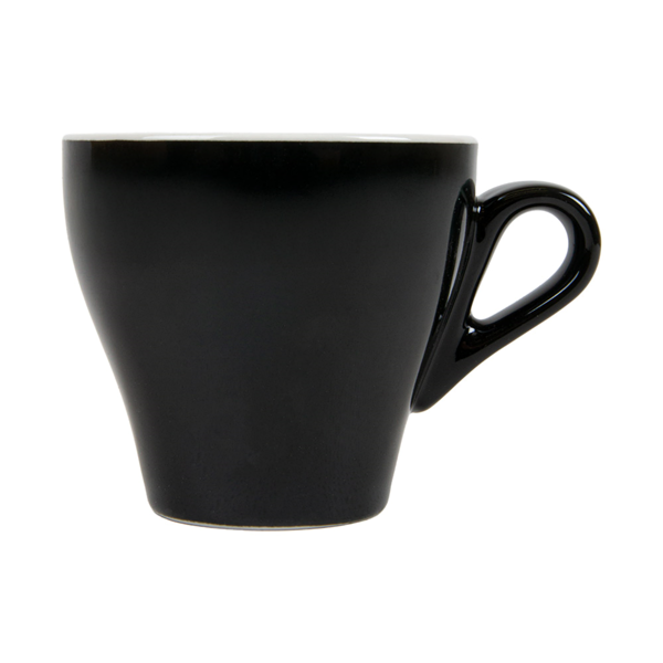 Garcia De Pou TAZAS CAFÉ 'AKALA' 180 ML Ø10 3/8x7 8 CM NEGRO/BLANCO PORCELANA (6 UNID.)