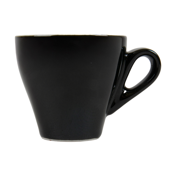 Garcia De Pou TAZAS CAFÉ 'AKALA' 70 ML Ø8/6 4x6 CM NEGRO/BLANCO PORCELANA (6 UNID.)