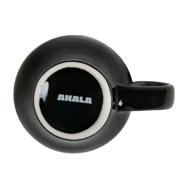 Garcia De Pou TAZAS CAFÉ 'AKALA' 70 ML Ø8/6 4x6 CM NEGRO/BLANCO PORCELANA (6 UNID.)