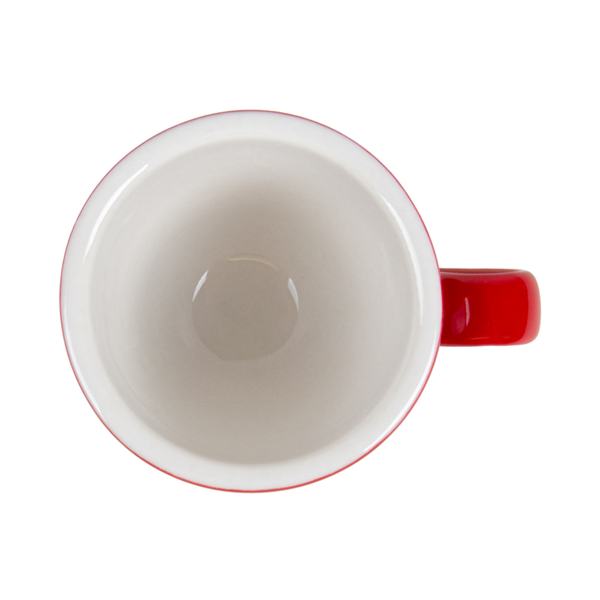 Garcia De Pou TAZAS CAFÉ 'AKALA' 70 ML Ø8/6 4x6 CM ROJO/BLANCO PORCELANA (6 UNID.)