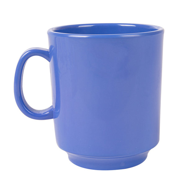Garcia De Pou TAZAS CAFÉ 'ASAMI WARE' 240 ML Ø 8x9 CM AZUL MELAMINA (12 UNID.)
